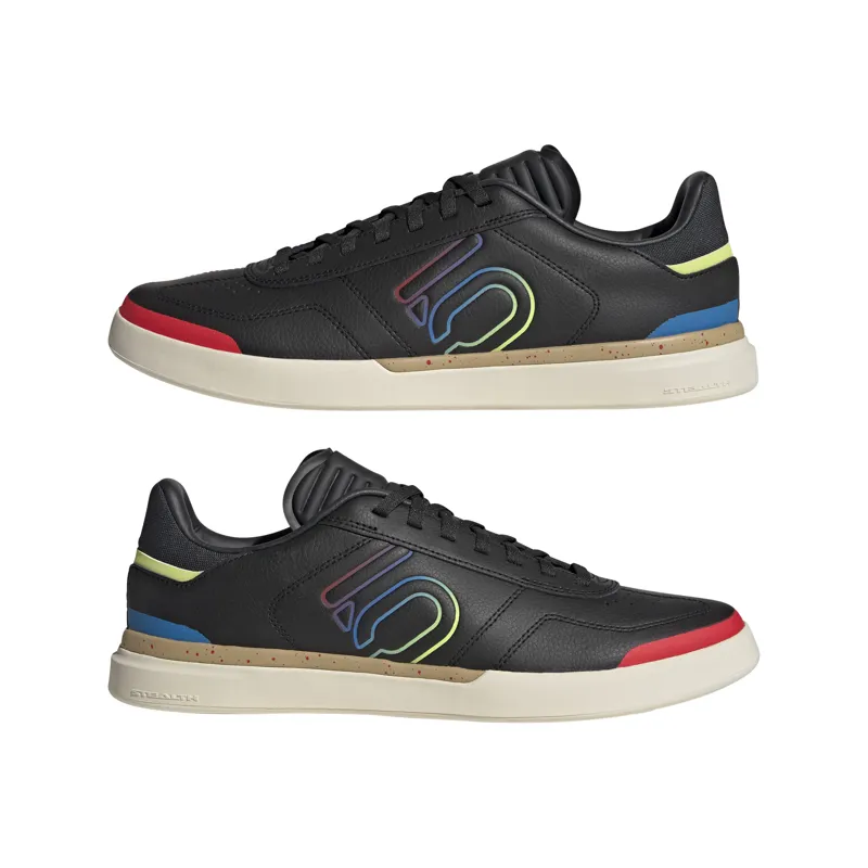 Five Ten Sleuth DLX Mens Mountain Bike Flat Shoes - Core Black/Carbon/White-8